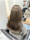 水素髪質改善うるつやグレーベージュ＊飛田愛希