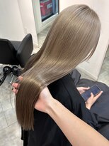 ペレ アネックス 大阪梅田茶屋町店(PELE ANNEX) 着物ヘア/ダークアッシュ/ミディアムレイヤーカット/梅田