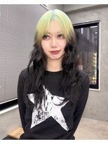 テトヘアー(teto hair)&nbsp;デザインカラー ハイトーンカラー ルーツカラー