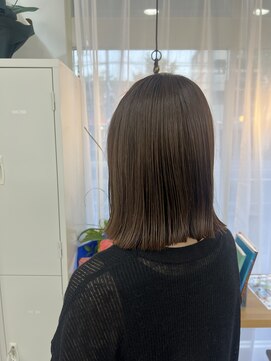 テーラヘアー 南柏店(TELAHAIR) ほんのりアッシュグレージュ♪ 【TELAHAIR 南柏】