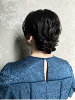 kotona【コトナ】&nbsp;シニヨンヘアセット結婚式ヘアセットヘお呼ばれセット