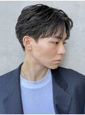 フェザーショート/ニュアンスカール/清潔感/シースルーフェザー
