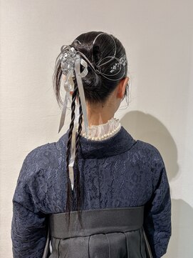 ゼスト 中野店(ZEST) 【ZEST中野/イチカ】カチモリヘア/袴ヘアセット