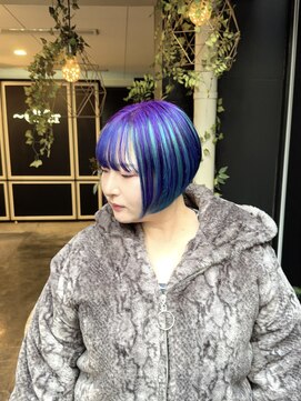 シファー(~Cifer) 【翔】アンブレラカラー大人可愛いストレートボブ前下がり