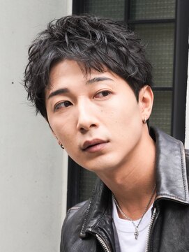レタッチバイフィフス(RETOUCH by fifth) 原宿メンズパーマルーズショートアクティブショートツイスパ緩め