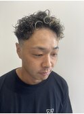 メッシュシャドーパーマ
