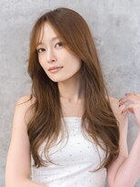 エスドットブルーム 梅田店(S.BROOM) ロングレイヤー/透明感カラー/薄め前髪