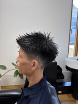 髪屋ヨッチ(yocchi)&nbsp;爽やかアップバング×フェード