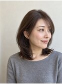 外ハネレイヤーミディアム