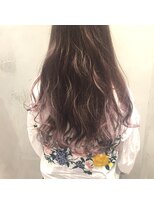 アンド バイ ヘアサロン(AND by hair salon) パールピンク・グラデーション