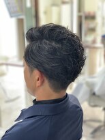 ルクール 喜多町店(Le Coeur)&nbsp;リッジウェーブ×ツーブロック/かっこいい◎20代30代40代