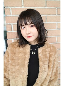 サロンドミルク 原宿(salon de MiLK) 【salon de MiLK 原宿】ゆるふわウェーブ×ダークアッシュ