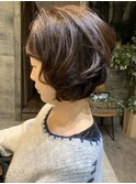 パーマショートボブ{湘南/湘南/藤沢}