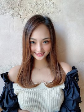 ロンド ラマ 岐阜(Lond bla-ma) 【Lond bla-ma】川瀬賢翁　ロング×魅力倍増カール　h