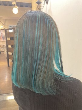 ヘアーグランデシーク(Hair Grande Seeek) インナーじゃ物足りない人必見!アウターカラー!