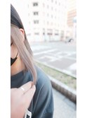 #イヤリングカラー#インナーカラー#ホワイトカラー#ハイトーン