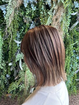 ノーブルヘアー(NOBLE HAIR) ボブ×インナー