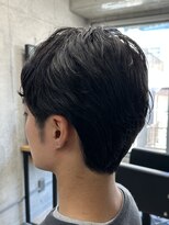 フイ 代々木(Hui)&nbsp;メンズ/アップバング/ツーブロックマッシュ/束感ショート/波巻き