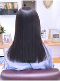 初☆縮毛矯正ストレート