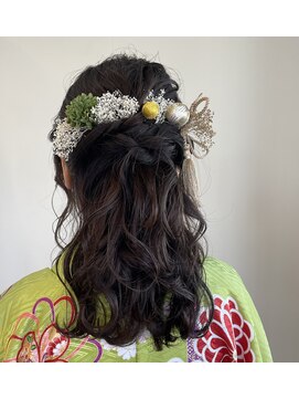 マヤ 小瀬店(MYA) ふんわりハーフアップ