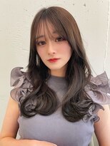 プアメリア 名古屋(Puamelia)&nbsp;トリートメント ブリーチなしダブルカラー 前髪縮毛矯正