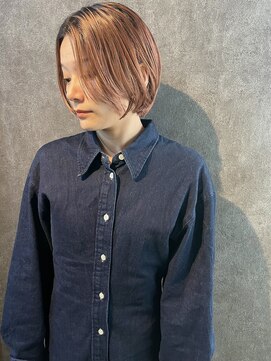 エイシンク(async) ベージュボブショート