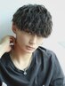 メンズカット＋パーマ+トリートメント　￥14300→￥13200