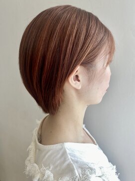 アウリィ(Aulii) ショート×オレンジカラー