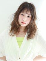 スリール バイ ミリー 江坂(Sourire by milly)&nbsp;【Sourire江坂】ニュアンスカラーウェーブセミディ