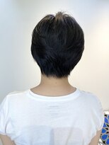 モリオ フロム ロンドン 成増店 【morio成増/一戸】大人かわいい黒髪くびれショート