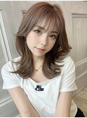 白髪ぼかし系ベージュカラー×BYKARTE TR