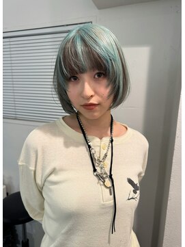 シイ(SIE) ミント×ブラウンデザインカラー