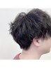 【人気◇メンズstyle】選べる◇パーマ or カラー＋骨格補正カット＋眉カット