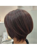 ファースト 泉中央店(first) ショートボブ×イルミナカラー×髪質改善