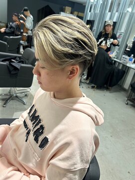 メンズサロン キング 梅田店(Men’s salon K!ng) 波巻きツイストスパイラルパーマ/フェザーパーマ/眉毛/メンズ