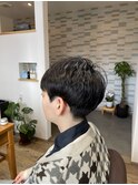 阿見町/ショートカット/刈り上げショート/白髪/ヘッドスパ