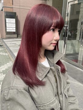 ニュート(Neut ) 赤髪/暖色カラー/ワインレッド/深み赤/チェリーレッド/名古屋