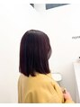 インスヘアー 梅田(INCE HAIR)&nbsp;バイオレットやボルドーの暖色カラーも可愛い！