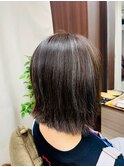 切りっぱなしボブ！