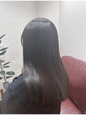 髪質改善ナチュラルバイオレット透明感カラー10代20代30代