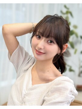 レイリー 原宿 表参道(Rayreee) 盛れるぱっつん小顔前髪/大人かわいい似合わせ顔周り