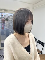 メリア(meria)&nbsp;オリーブカラー/イルミナ/切りっぱなしボブ