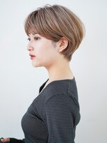 インセプション 銀座(INCEPTION)&nbsp;前下がりショート・ボブ/絶壁解消/前髪あり/40代/30代/外ハネ