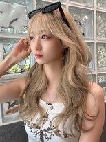 ロンド ジュルード 名古屋(Lond jeloud)&nbsp;透け感抜群ハイトーンミルクティー