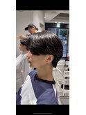 毛流れセンターパート