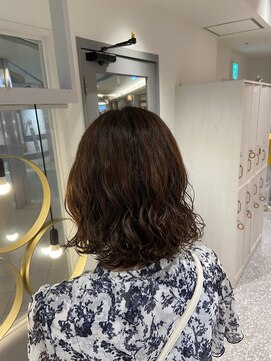 フィゼル あべのルシアス店(Aujua fizelle) ボブパーマ