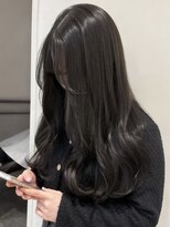 ザックラフィネ(ZACC raffine)&nbsp;オリーブグレージュ/ワンカラー/顔周りカット/レイヤーカット