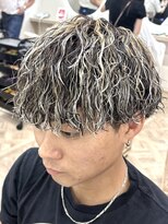 ボンドストーリールミエール(Bond Story lumiere)&nbsp;ツイストスパイラルメッシュハイライトラウンドマッシュ