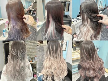 あるじゃんすー 岡山店の写真/自分史上最高のヘアを提供♪ナチュラル～韓国風/外国人風まで幅広くご提案!インナーカラーもエクステで◎