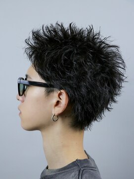 オーシャントーキョー 大阪(OCEAN TOKYO) ベリショスパイキーショートべリーショートアップバングメンズ